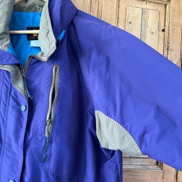 Vintage REI 16 Purple Jacket Roll Up Hood Jacket - Picture 2 of 10